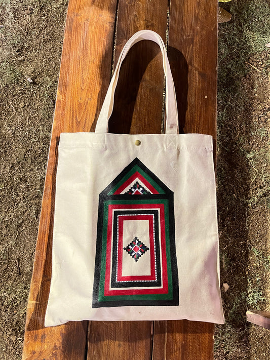 Pindol Tote Bag - Hand Painted