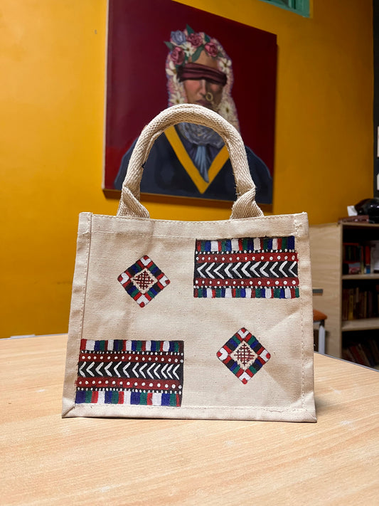Gen-Z Go-To Tote - Hand Painted